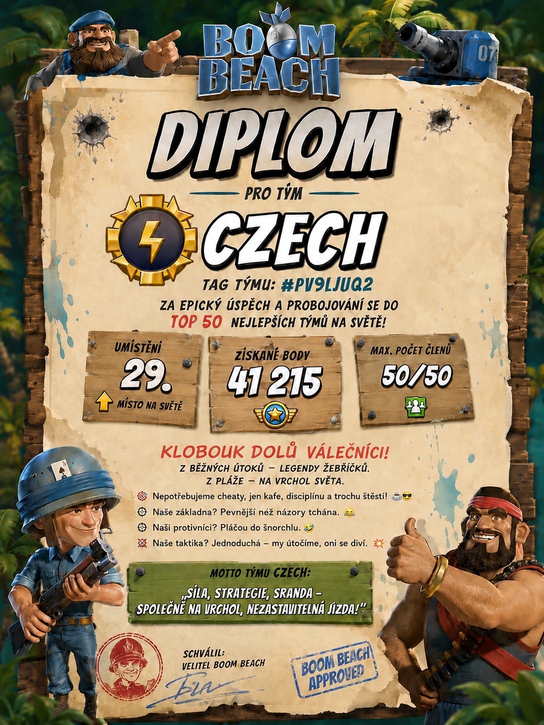 TOP 50 na světě